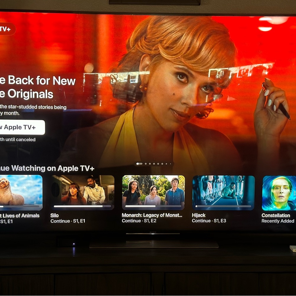 Streaming Service App Icons Display